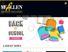 Tablet Screenshot of mcallenisd.org